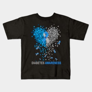 Diabetes Type 1 Awareness Kids T-Shirt